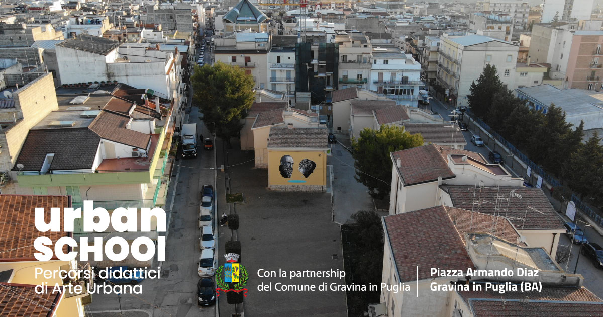 URBAN SCHOOL arte urbana partecipata di OCULUS URBAN SCHOOL arte urbana partecipata-OCULUS