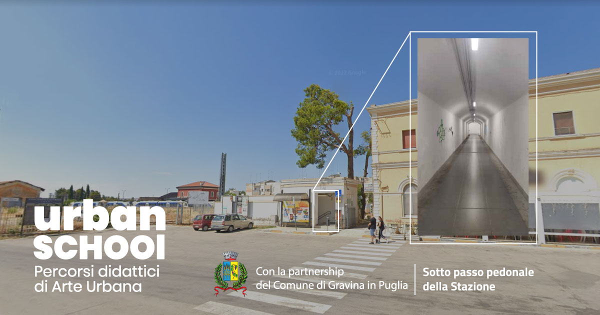 URBAN SCHOOL arte urbana partecipata di OCULUS URBAN SCHOOL arte urbana partecipata-OCULUS