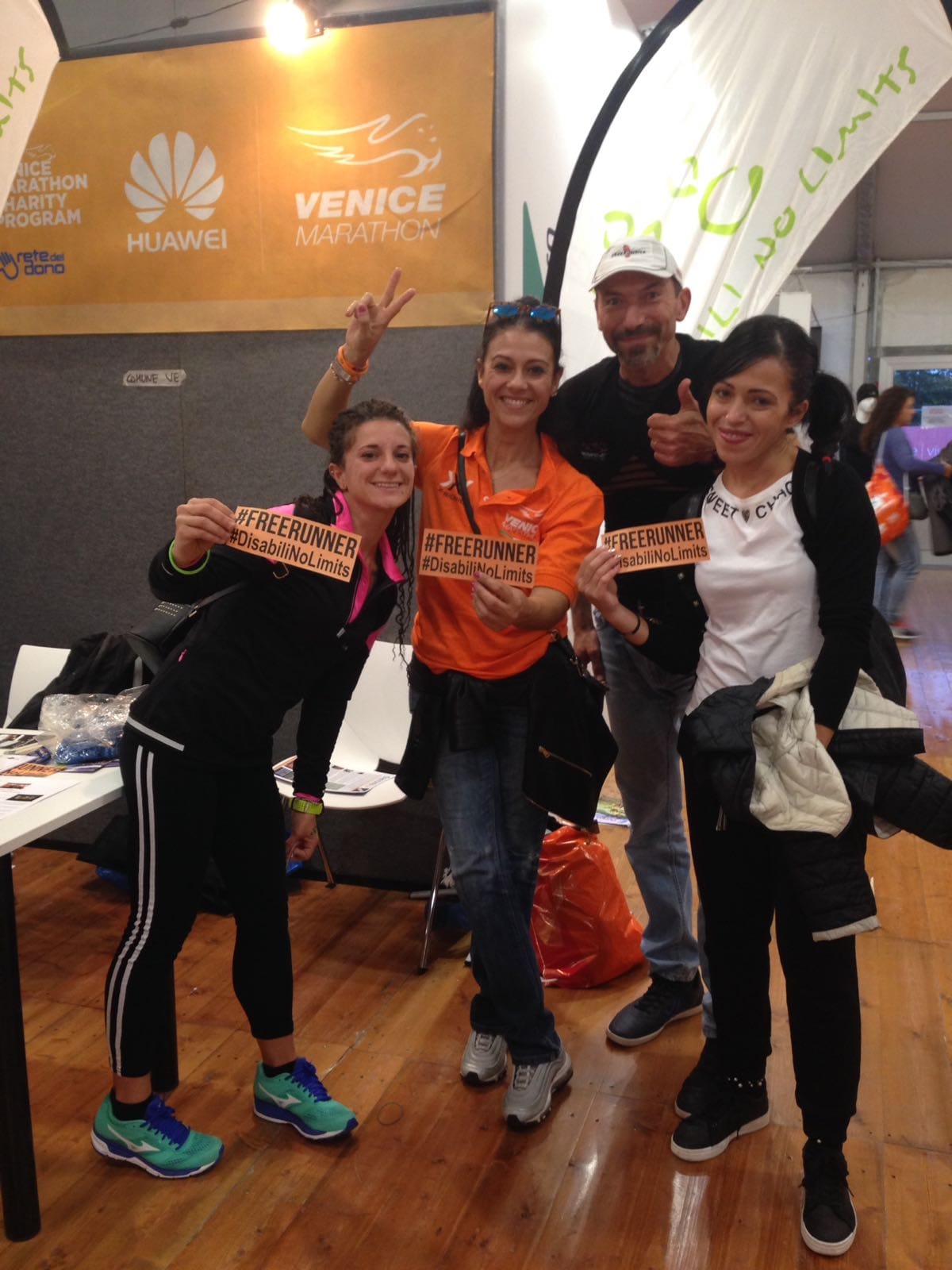 Corri con noi alle Venicemarathon 2019! di Disabili No Limits Onlus Corri con noi alle Venicemarathon 2019!-Disabili No Limits Onlus