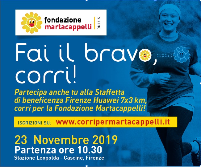 #corripermartacappelli Staffetta Huawei di Fondazione martacappelli #corripermartacappelli Staffetta Huawei -Fondazione martacappelli