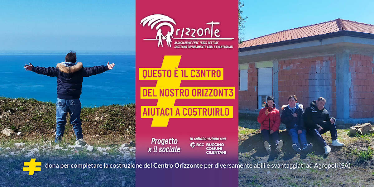 Aiutami a completare il mio ORIZZONTE di Associazione Orizzonte Aiutami a completare il mio ORIZZONTE-Associazione Orizzonte