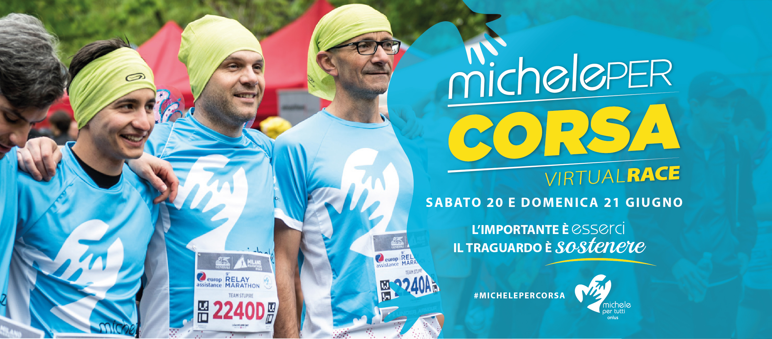 #MICHELEPERCORSA di MICHELEPERTUTTI ONLUS #MICHELEPERCORSA-MICHELEPERTUTTI ONLUS