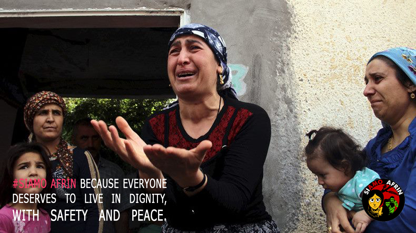 SiAmo Afrin - We Are Afrin di GUS - Gruppo Umana Solidarietà SiAmo Afrin - We Are Afrin -GUS - Gruppo Umana Solidarietà