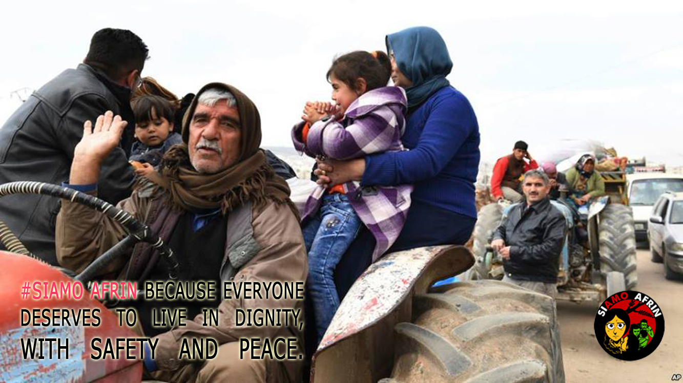 SiAmo Afrin - We Are Afrin di GUS - Gruppo Umana Solidarietà SiAmo Afrin - We Are Afrin -GUS - Gruppo Umana Solidarietà