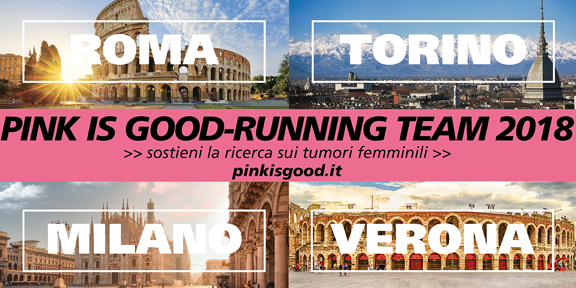 Pink is Good - Running Team di Fondazione Umberto Veronesi Pink is Good - Running Team -Fondazione Umberto Veronesi