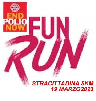 Run for End Polio Now 2023 di Rotary International Distretto 2080 Run for End Polio Now 2023-Rotary International Distretto 2080