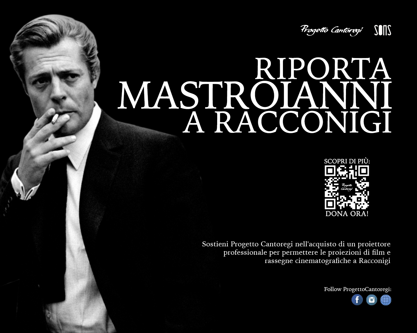 RIPORTA IL CINEMA A RACCONIGI! di Progetto Cantoregi RIPORTA IL CINEMA A RACCONIGI!-Progetto Cantoregi