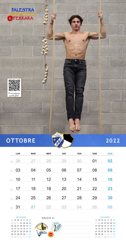 Calendario PGF 2022 per Telethon di Palestra Ginnastica Ferrara a.s.d. Calendario PGF 2022 per Telethon-Palestra Ginnastica Ferrara a.s.d.