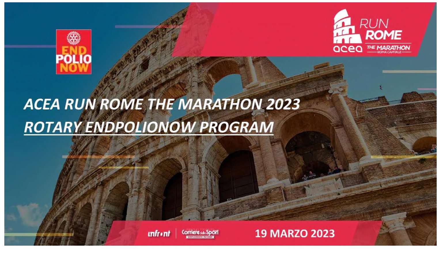 Run for End Polio Now 2023 di Rotary International Distretto 2080 Run for End Polio Now 2023-Rotary International Distretto 2080