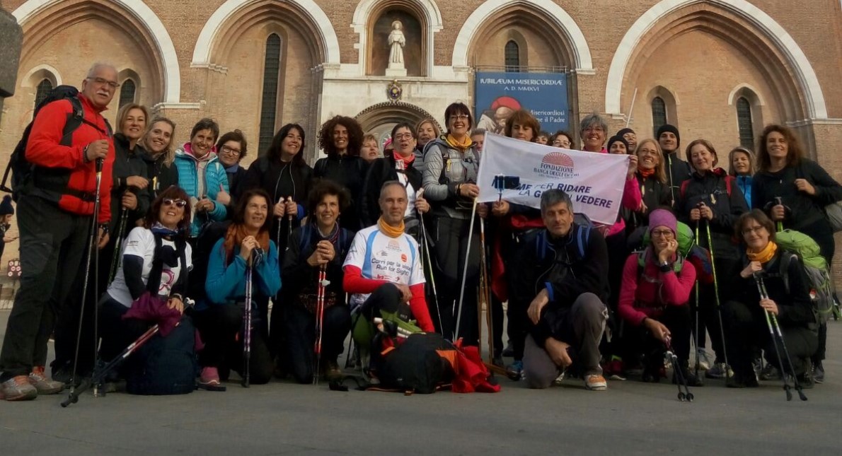 In cammino per ridare la vista di Fondazione Banca degli Occhi In cammino per ridare la vista-Fondazione Banca degli Occhi